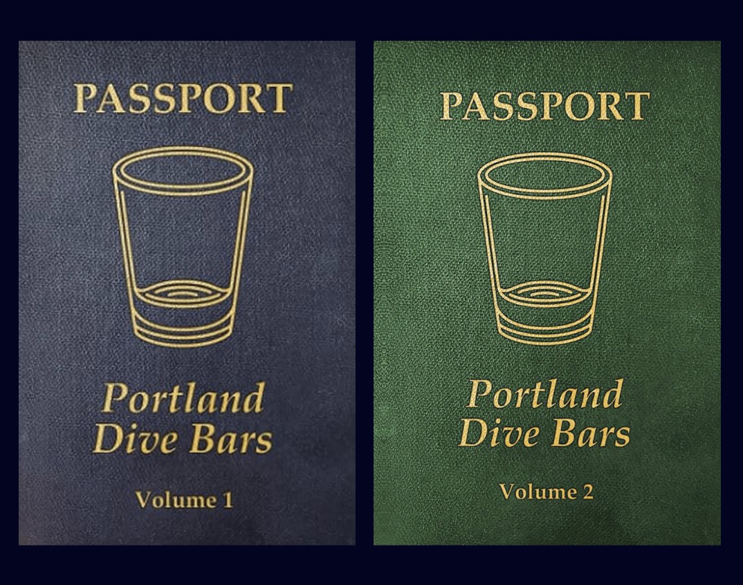 Portland Dive Bars Passport Vol 1 and Vol 2